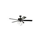 Kichler 330016SBKS Satin Black Ceiling Fan