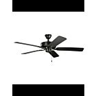 Kichler 330018SBK Satin Black Ceiling Fan