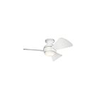 Kichler Sola 330150MWH Matte white 17 Watt Ceiling Fan