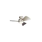 Kichler Sola 330150NI Brushed Nickel 17 Watt Ceiling Fan