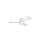 Kichler Sola 330151MWH Matte white 17 Watt Ceiling Fan