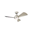 Kichler Sola 330151NI Brushed Nickel 17 Watt Ceiling Fan