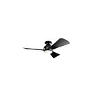 Kichler Sola 330151SBK Satin Black 17 Watt Ceiling Fan