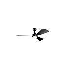 Kichler Sola 330152SBK Satin Black 17 Watt Ceiling Fan