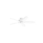 Kichler 330164MWH Matte White 5-Blades 30W 52" Ceiling Fan