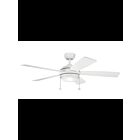 Kichler Starkk 330174MWH Matte white 17 Watt Ceiling Fan