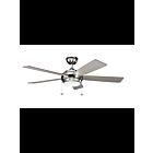 Kichler Starkk 330174PN Polished Nickel 17 Watt Ceiling Fan