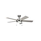 Kichler Starkk 330174PN Polished Nickel 17 Watt Ceiling Fan