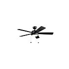 Kichler Starkk 330174SBK Satin Black Ceiling Fan