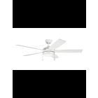 Kichler Starkk 330180MWH Matte white 17 Watt Ceiling Fan