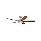 Kichler Starkk 330180NI Brushed Nickel 17 Watt Ceiling Fan