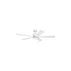Kichler Bowen 330243MWH Matte white Ceiling Fan