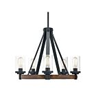Kichler 34686A 5-Lights Distressed Black Chandelier