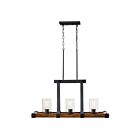 Kichler 34688A 3-Lights Distressed Black Chandelier