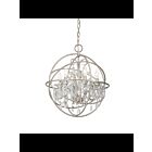 Kichler 34712 6-Lights Brushed Nickel 60W 1-Tier Chandelier