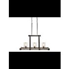 Kichler 34752 3-Lights Anvil Iron 60W Island Pendant