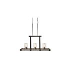 Kichler 34752 3-Lights Anvil Iron 60W Island Pendant
