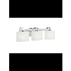 Kichler 37380 3-Lights Chrome 60W Vanity Light