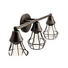 Kichler 37431A 3-Lights Olde Bronze Vanity Light