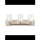 Kichler 37481 3-Lights Brushed Nickel 60W Vanity Light