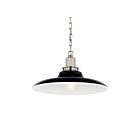 Kichler 38277 Sarek 1-Light 60W Black Pendant