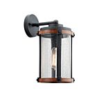 Kichler 39495 1-Light Distressed Black 60W Outdoor Wall Light