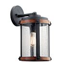 Kichler 39496 1-Light Distressed Black 60W Outdoor Wall Light