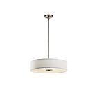 Kichler 42121NI 3-Lights Brushed Nickel 100W Convertible Pendant