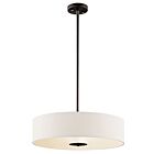 Kichler 42121OZ 3-Lights Olde Bronze 100W Convertible Pendant