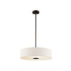 Kichler 42121OZ 3-Lights Olde Bronze 100W Convertible Pendant