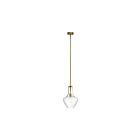 Kichler 42141NBR 1-Light Natural Brass 100W Pendant