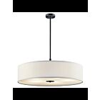 Kichler 42196BK 5-Lights Black 100W Pendant