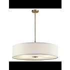Kichler 42196CLZ 5-Lights Classic Bronze 100W Pendant