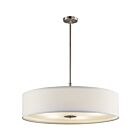 Kichler 42196NI 5-Lights Brushed Nickel 100W Pendant