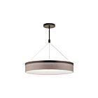 Kichler 42298OZLED 3-Lights Olde Bronze 38W LED Round Chandelier