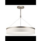 Kichler 42298SNLED 3-Lights Satin Nickel 38W LED Round Chandelier