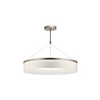 Kichler 42299SNLED 3-Lights Satin Nickel 46W LED Round Chandelier
