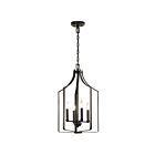 Kichler 42496OZ 4-Lights Olde Bronze 60W Mini Chandelier