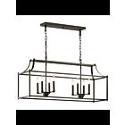 Kichler 42497OZ 8-Lights Olde Bronze 60W Linear Chandelier