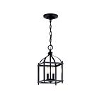 Kichler 42565BK 2-Lights Black 60W Mini Pendant