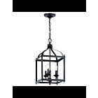 Kichler 42566BK 3-Lights Black 60W Foyer Pendant