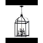 Kichler 42568BK 6-Lights Black 60W Foyer Pendant