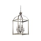 Kichler 42591NI 8-Lights Brushed Nickel 60W Foyer Pendant