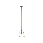 Kichler 42798NI 1-Light Brushed Nickel 75W Mini Pendant