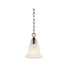 Kichler 42880NI 1-Light Brushed Nickel 100W Mini Pendant