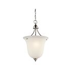 Kichler 42882NI 1-Light Brushed Nickel 150W Foyer Pendant