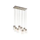 Kichler 42890NI 8-Lights Brushed Nickel 100W Pendant