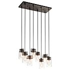 Kichler 42890OZ 8-Lights Olde Bronze 100W Pendant