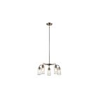 Kichler 43058CLP 5-Lights Classic Pewter 60W 1-Tier Chandelier