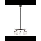 Kichler 43058OZ 5-Lights Olde Bronze 60W 1-Tier Chandelier